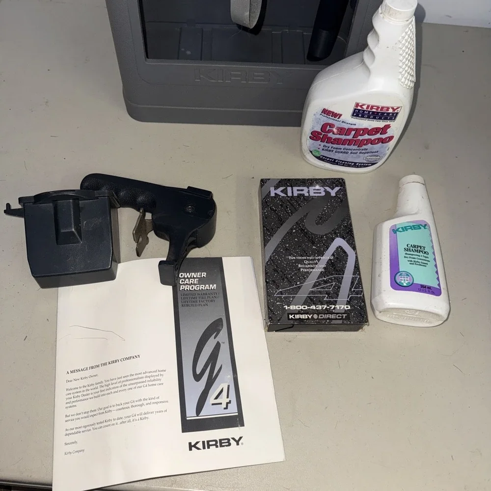 Kirby Attachments G4 Vacuum Piece Accessories Caddy Hose Shampoo System 16+ Piec
